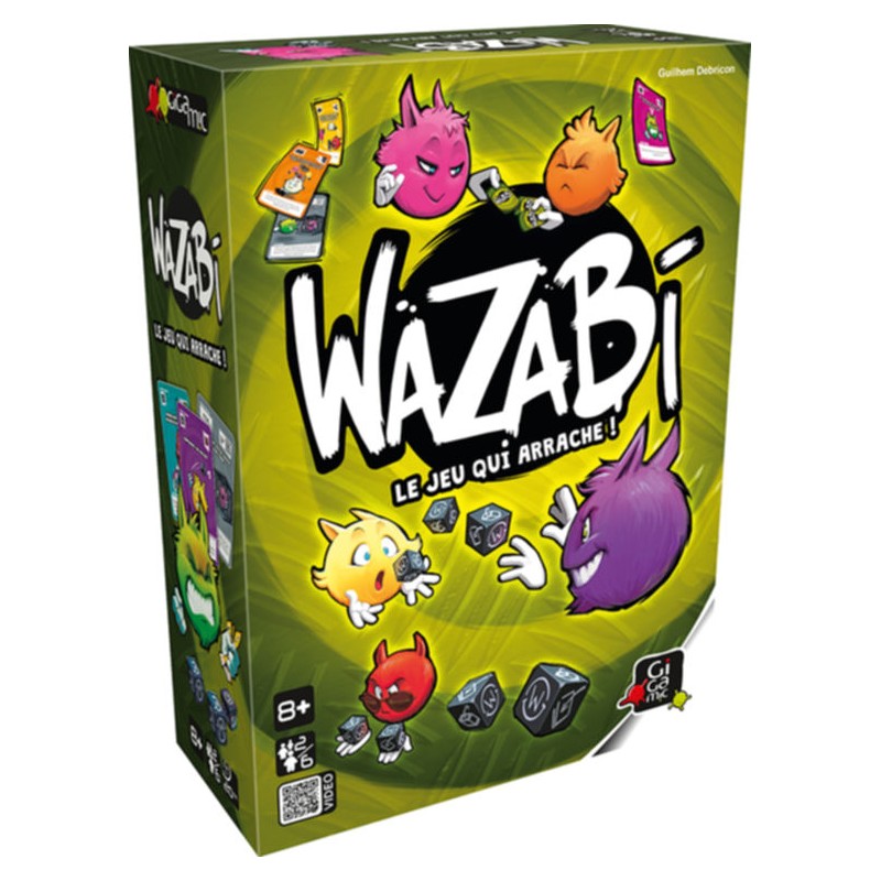 Wazabi, jeu de société Gigamic | Jeupetille