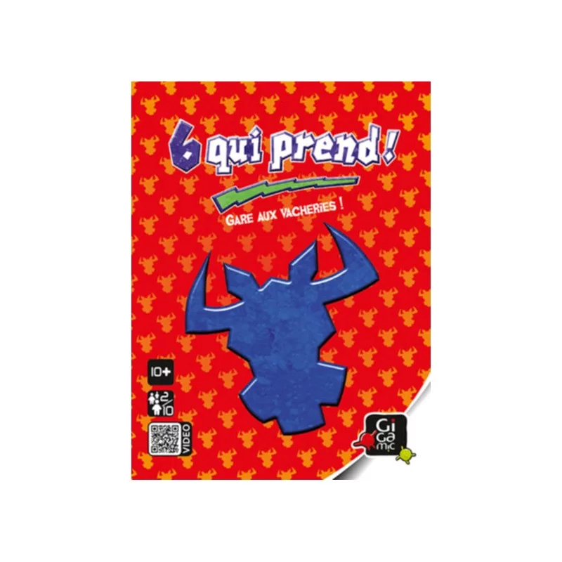 6 Qui Prend ! (2017) - Card Games - 1jour-1jeu.com