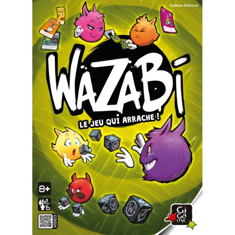 Jeux de société de voyage : Wazabi, 6 qui prend et Bazar Bizarre