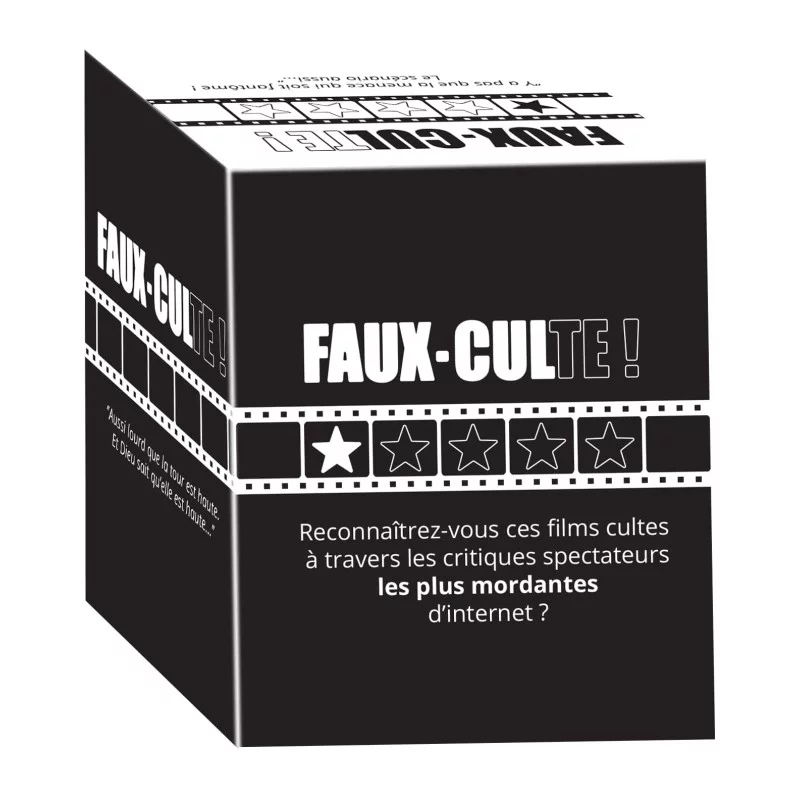 Acheter Faux-Culte - Jeu de Société Cinéma - Boutique Variantes Paris -  Gigamic
