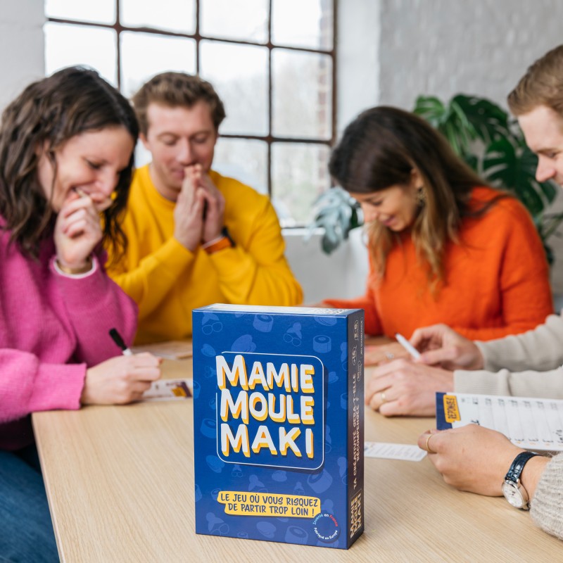 J'ai testé Mamie Moule Maki, un jeu d'ambiance qui transforme les