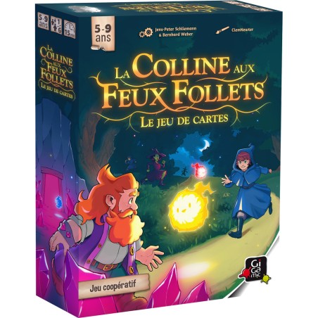 La Colline Aux Feux Follets devient maintenant transportable dans cette version La Colline aux Feux Follets le jeu de cartes.
