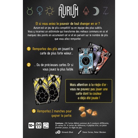 Avec Aurum remportez les plis ou les précieuses cartes Or !