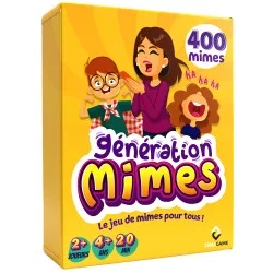 Boîte de Génération Mimes, un jeu de société pour toute la famille !