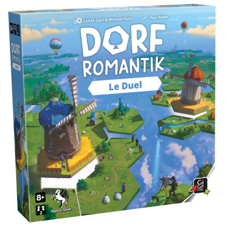 Dorfromantik : Le Duel, le jeu de société 2 joueur qui reprend le principe du meilleur jeu de société de 2023