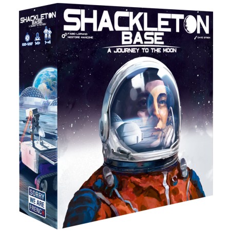 Boite du jeu de stratégie Shackleton Base