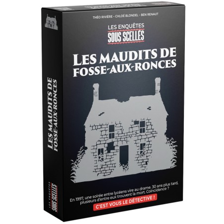 Jouez au jeu d'enquête Sous Scellés - Les Maudits de Fosse-Aux-Ronces