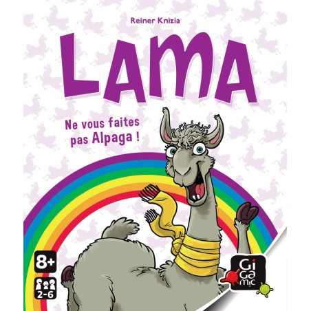 Ne vous faites pas Alapaga avec le jeu de société de cartes, Lama !