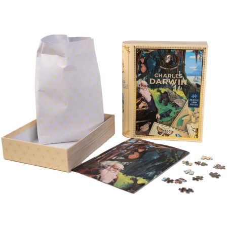 Assemblez les pièces du puzzle avec Charles Darwin