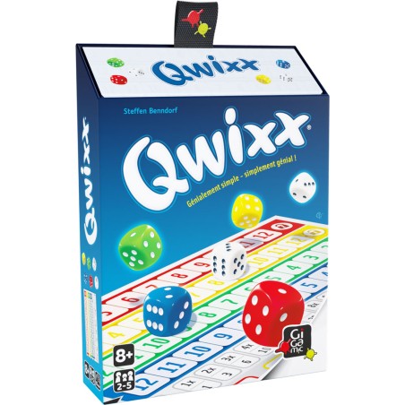 Qwixx, un jeu de dés rapide et stratégique pour toute la famille.