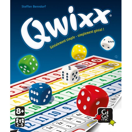 Qwixx, un jeu fun où la chance et la stratégie se rencontrent à chaque tour.