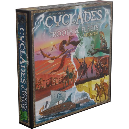 Nouvelles figurines Troupes & Flottes pour Cyclades: Legendary Edition.