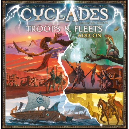 Cyclades: Troops & Fleets - Personnalisez vos parties avec des figurines.