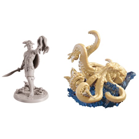 Cyclades: Creatures & Heroes - Héros dynamiques et créatures colossales.