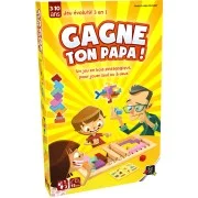 Joue à Gagne Ton Papa pour jouer entre enfant et parent, un super jeu de société famille Gigamic