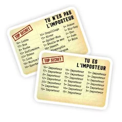 L'Imposteur - Jeu de déduction et de bluff pour toute la famille.