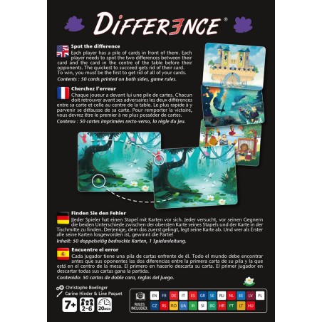 Différence, le jeu de société Gigamic