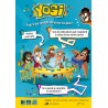 Aperçu des mécaniques de Yogi, un jeu d’ambiance hilarant pour toute la famille.