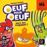 Boîte de Œuf pour Œuf vue de face, avec un design coloré et ludique mettant en avant l’ambiance du jeu