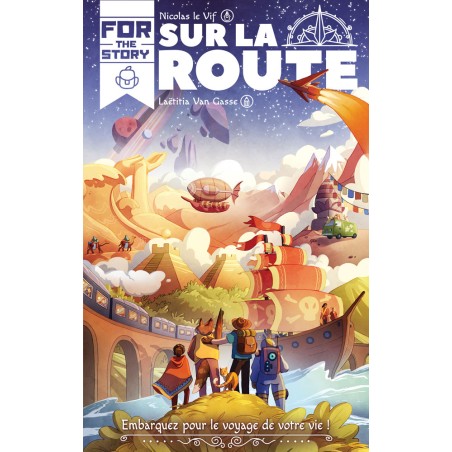 Boîte de For The Story : Sur La Route vue de face, avec un design attrayant