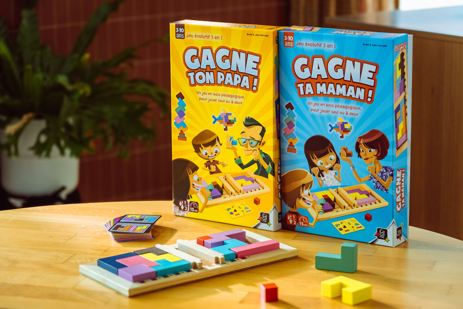 Gagne ton Papa et Gagne ta Maman, des jeux familiaux pour enfants et parents !