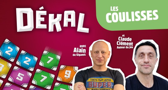 Carnet d'auteur de Dékal avec Alain et Claude Clément